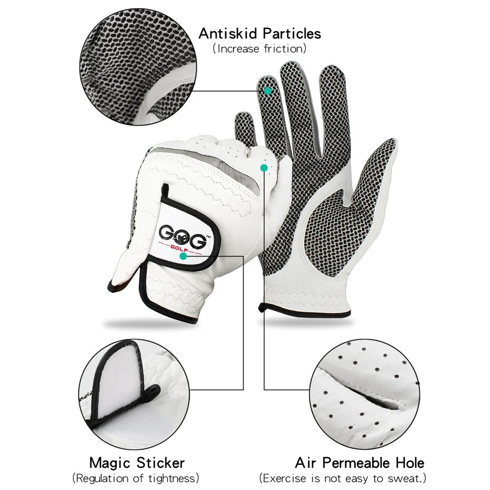 قفاز جولف للرجال لليد اليسرى،  - مراجعة Golf Glove Cadet وسعره