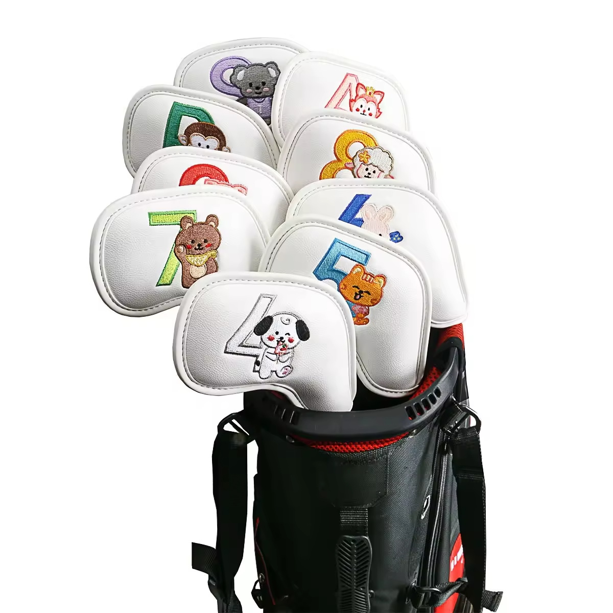9 قطع من أغطية رؤوس مضارب الجو - مراجعة Golf Equipment Cabinet وسعره